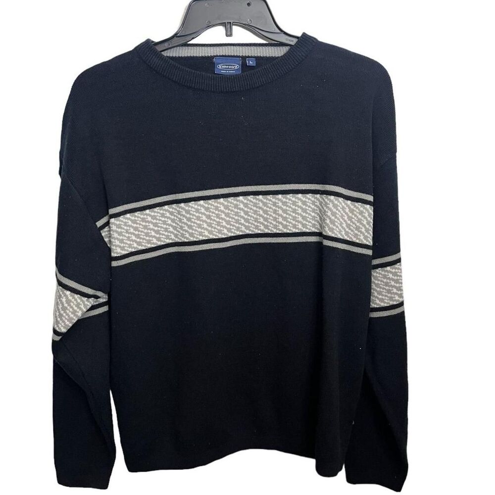 Vintage Y2K Sideout Long Sleeve sweater  Large